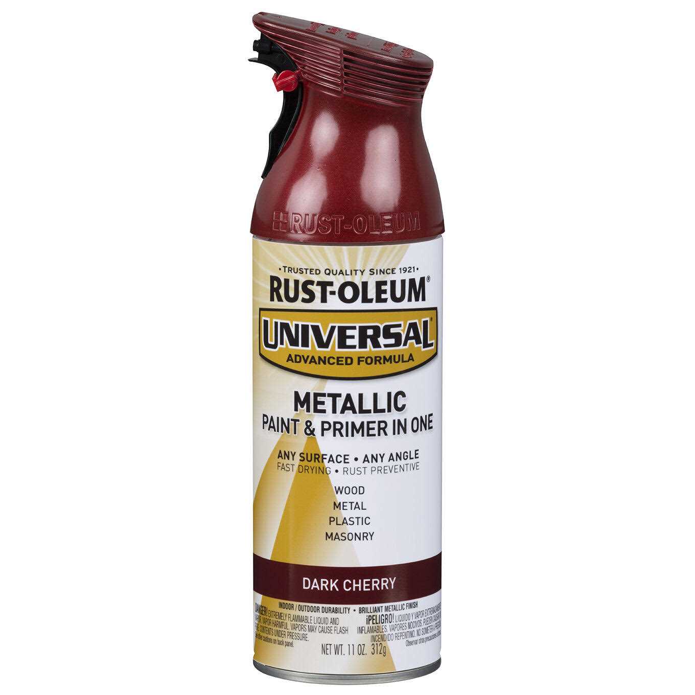 Rust-Oleum Universal 11 oz. Matte Metallic Gunmetal Gray Spray Paint - Zenithce