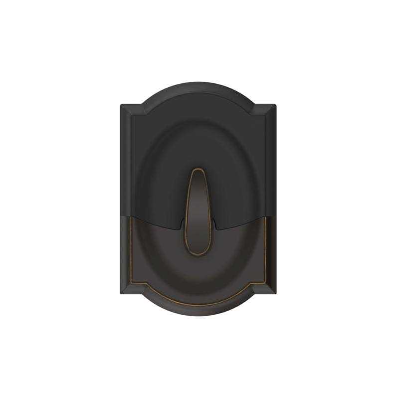 Schlage Camelot Single Cylinder Handleset and Right Hand Accent Lever - Zenithce