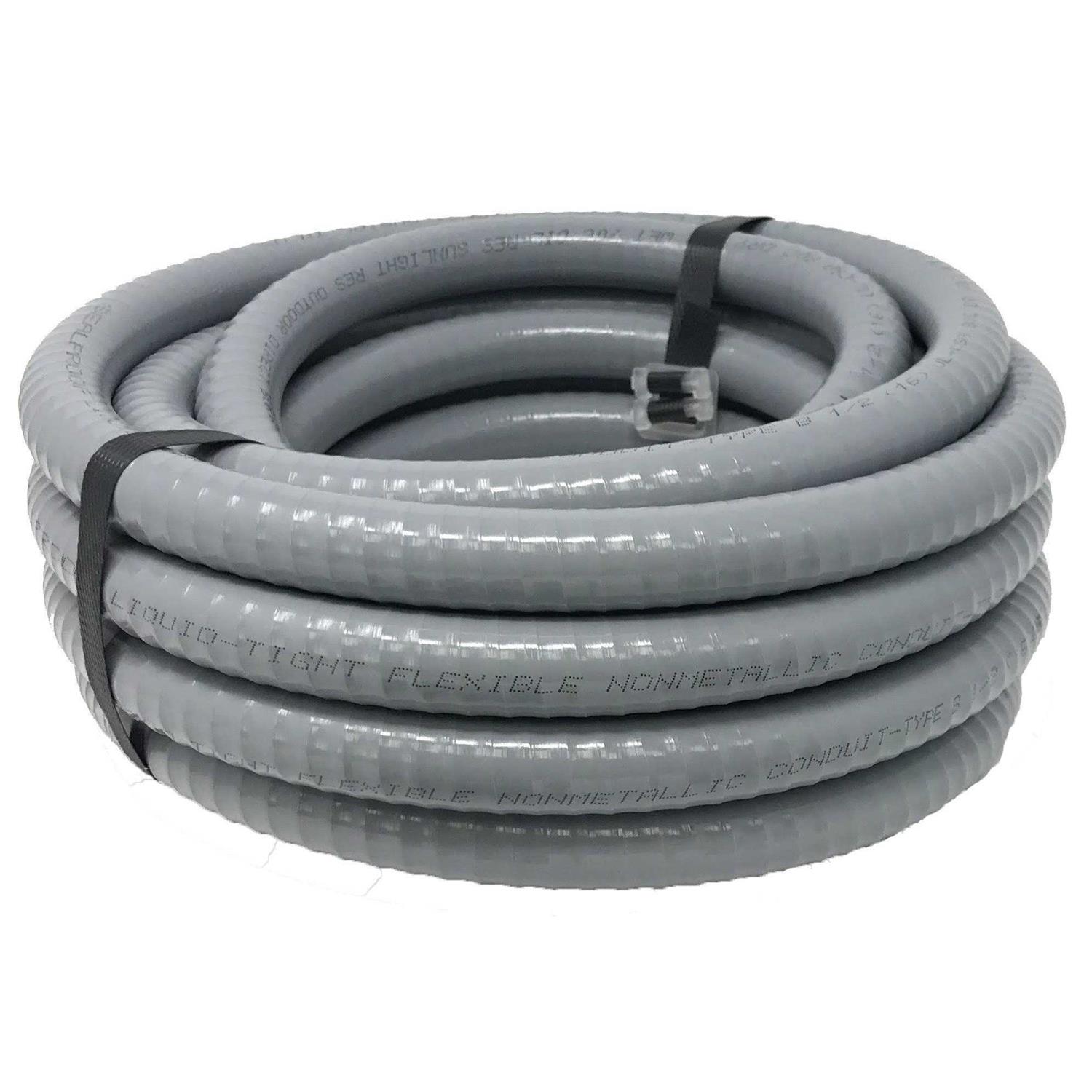 Sealproof 1/2-inch Flexible Liquid-Tight Electrical Conduit Type B - Zenithce