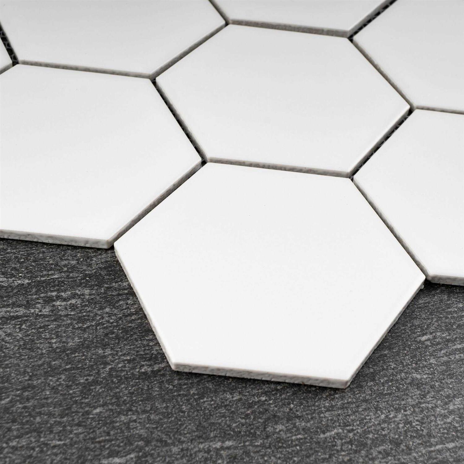 Supreme Tile TileGen. 3.75 x 3.75 Hexagon Porcelain Tile - Zenithce