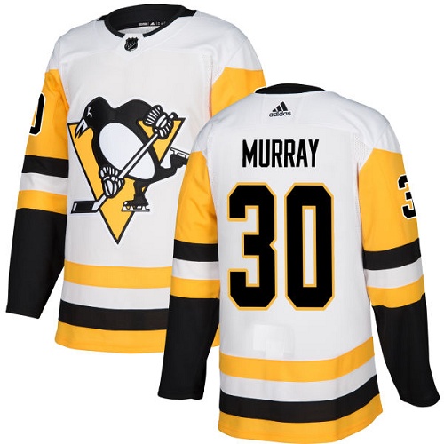 Pittsburgh Penguins #30 Matt Murray White Stitched Jersey - Zenithce