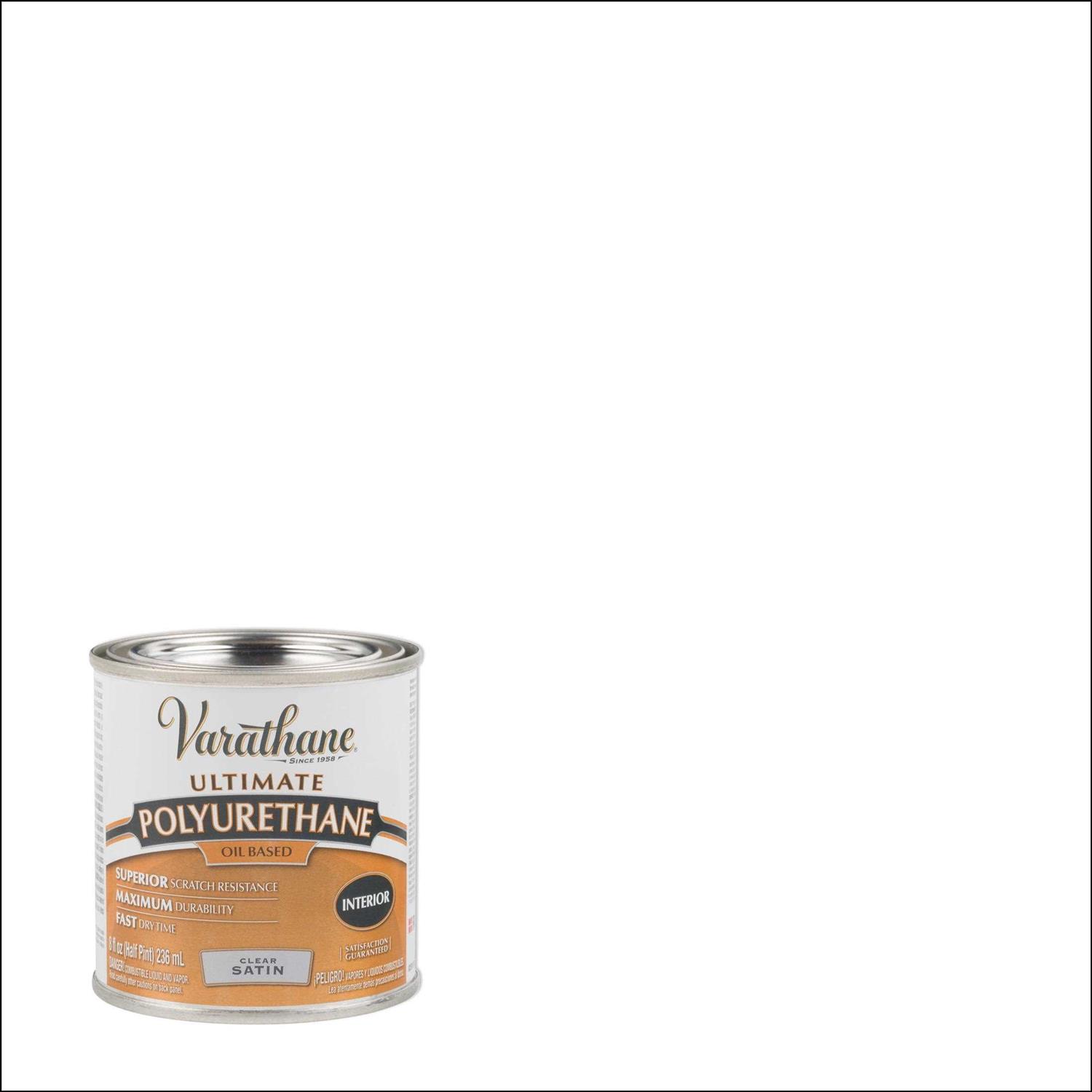 Varathane Satin Clear Water Based Exterior Spar Urethane - Zenithce