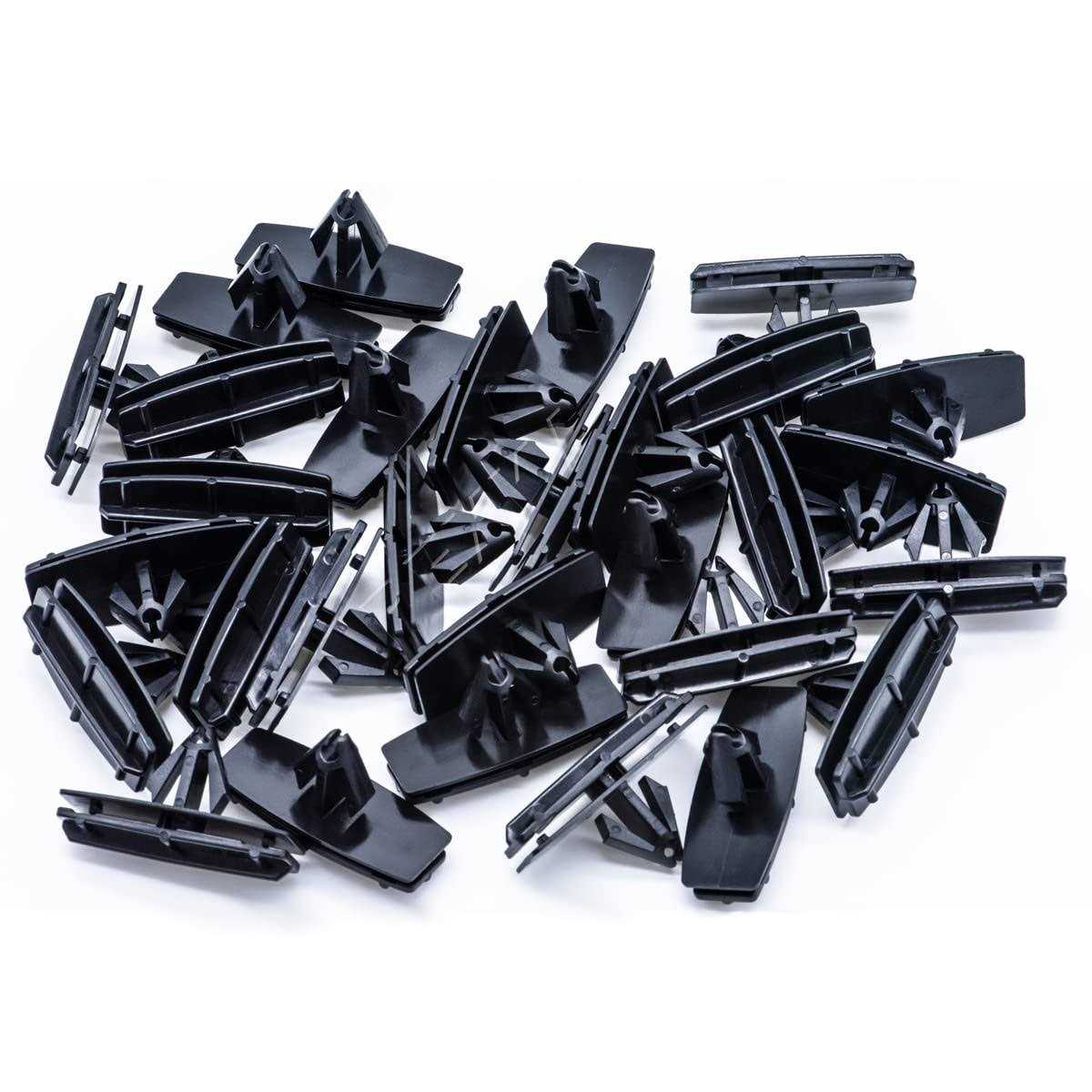 Rexka Fender Flare & Rocker Moulding Clip 68039280-aa Compatible with Jeep Wrangler Jk & Unlimited Jk Ram 4500 Ram 5500 - Zenithce