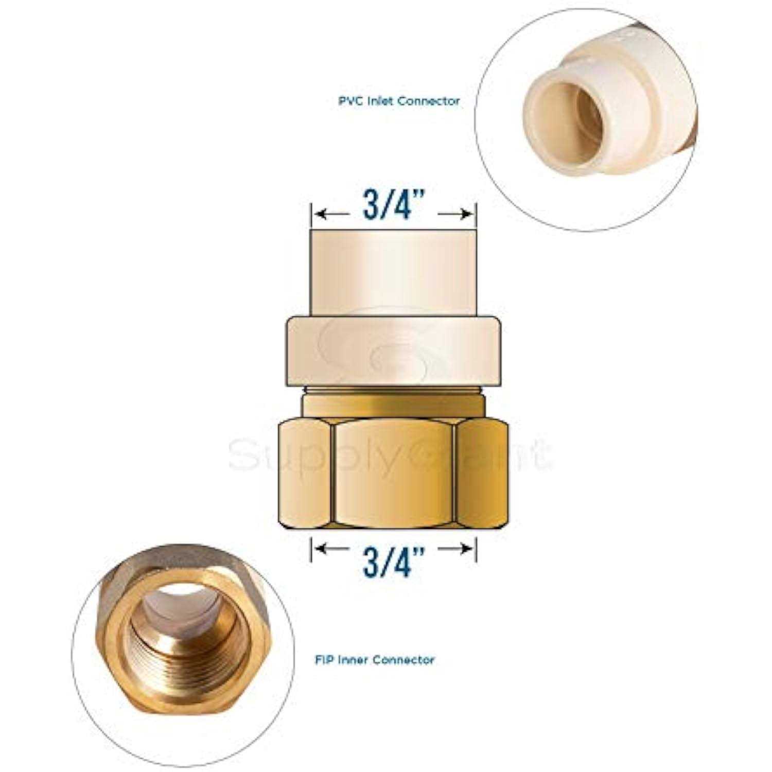 Supply Giant 6I77 Flexible Elbow Coupling with Stainless Steel Clamps - Zenithce