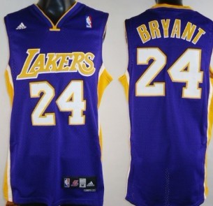 Los Angeles Lakers #24 Kobe Bryant Purple Swingman Jersey - Zenithce