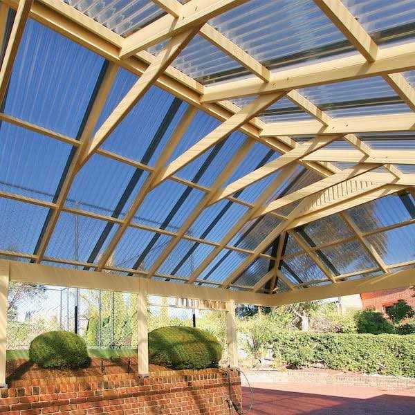 Suntuf 26 in. x 6 ft Polycarbonate Roof Panel - Zenithce