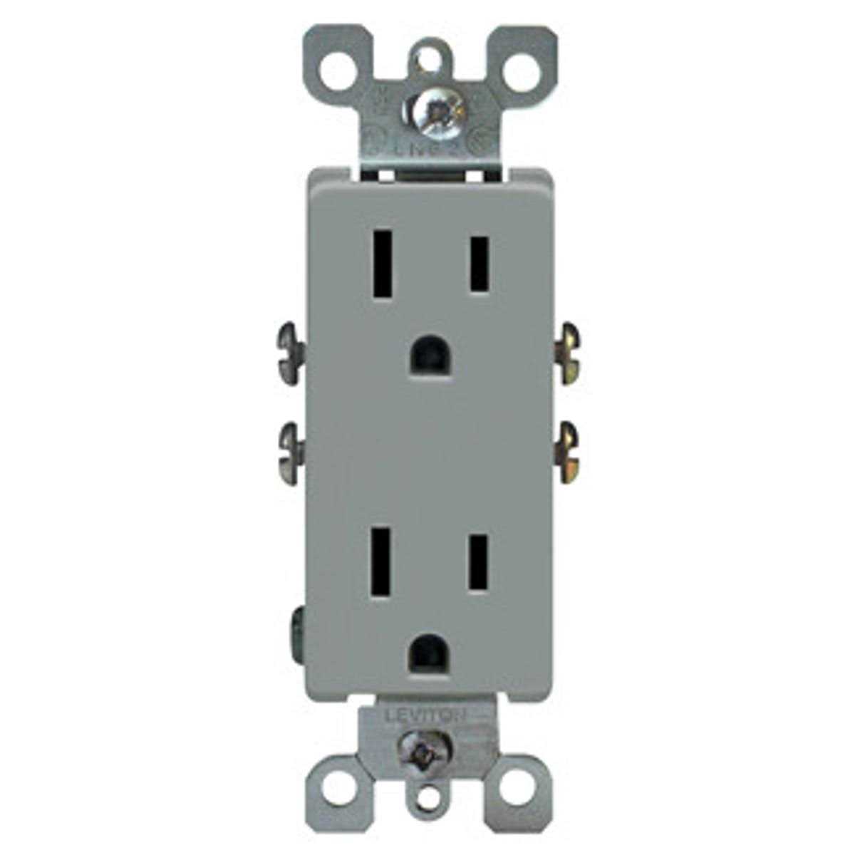 Leviton 5325 Decora Duplex Receptacle - Zenithce