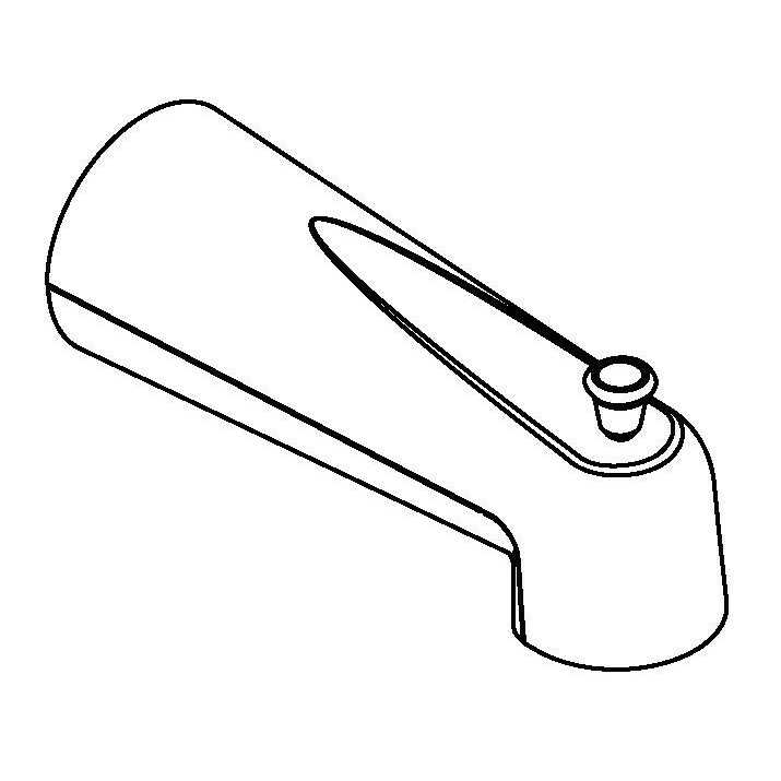 Moen Diverter Tub Spout 3853 - Zenithce