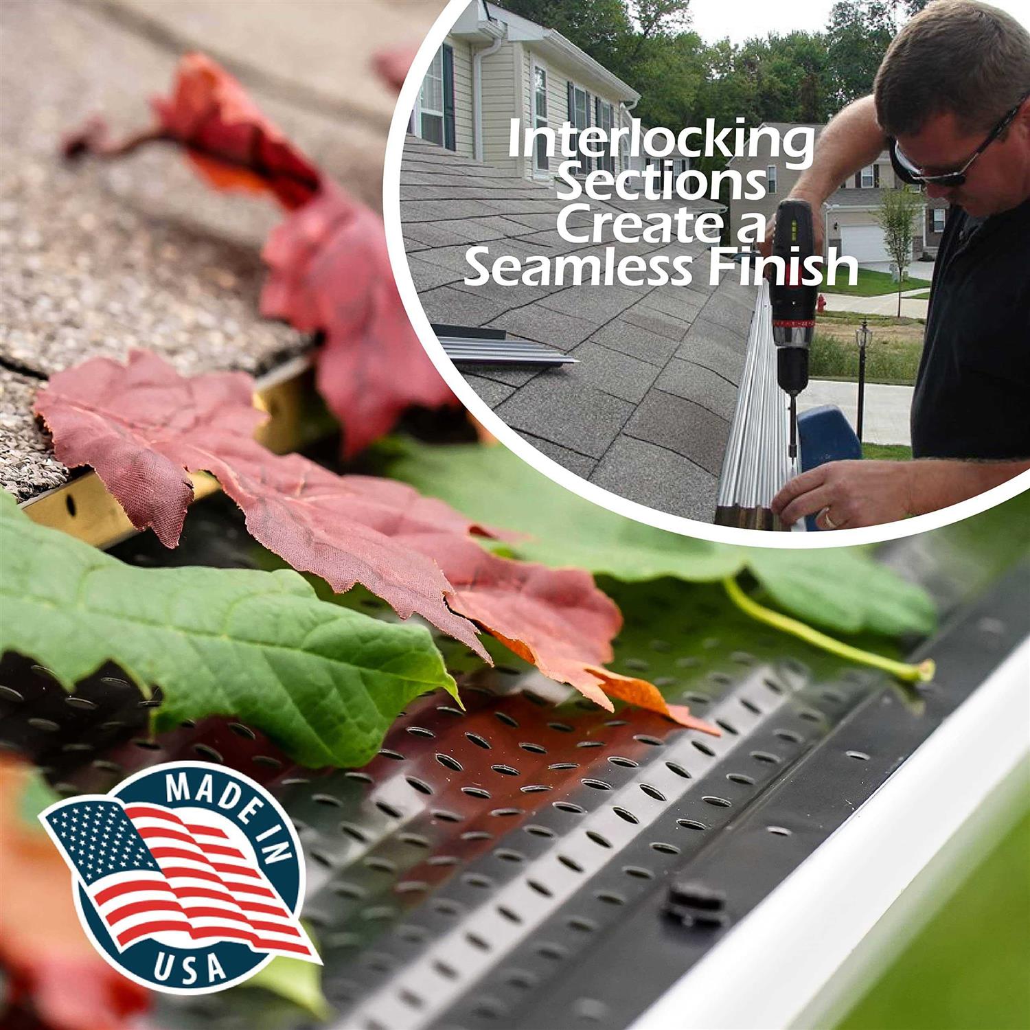 Leaftek Diy Gutter Guards Leaf Protection - Zenithce