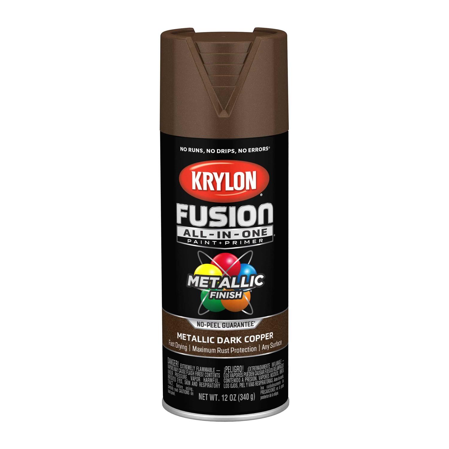 Krylon Fusion All-In-One Matte Spray Paint & Primer - Zenithce