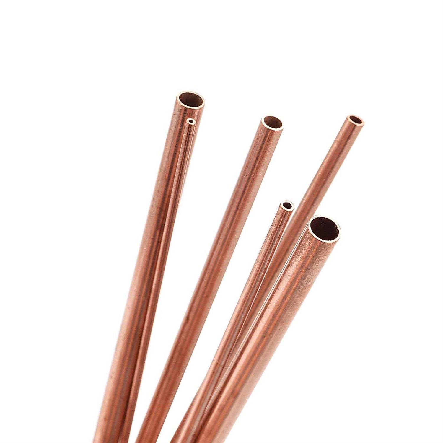 Harfington Copper Tube Round Metal Tubing - Zenithce