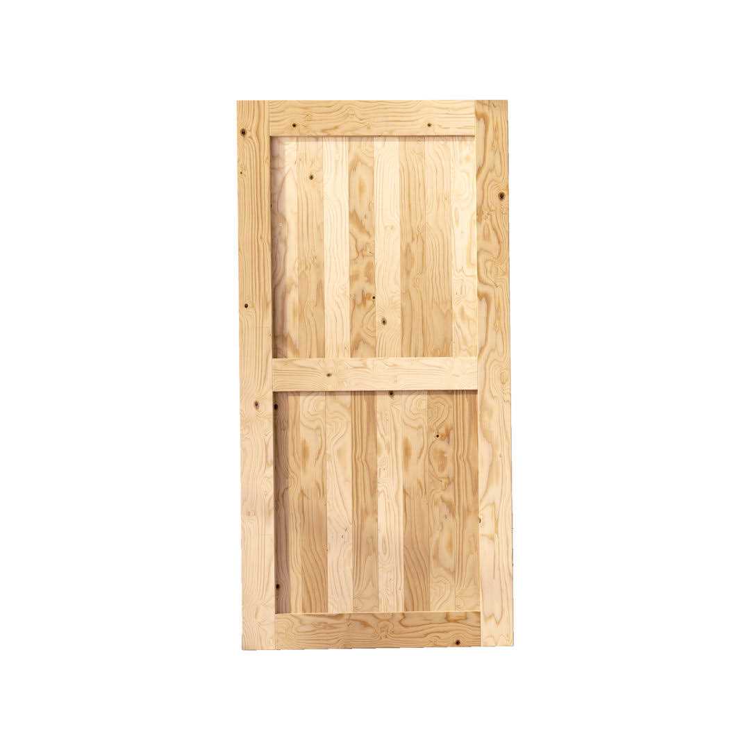 Paneled Wood Unfinished Barn Door Lubann - Zenithce
