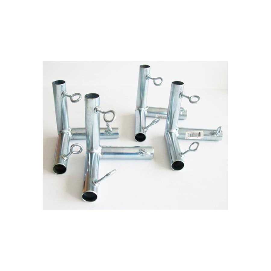 Golden Valley Tools & Tarps 4pc ~ 3 Way 1 3/8 Flat Corner Canopy Fitting/Batting CAGE Fitting - Zenithce
