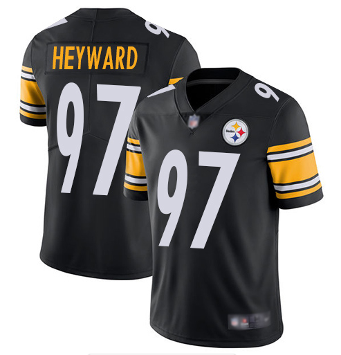 Pittsburgh Steelers #97 Cameron Heyward Black Vapor Untouchable Limited Stitched Jersey - Zenithce