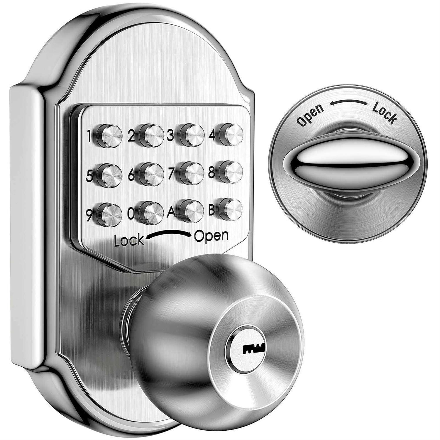 MegaDeal 12 Pack Round Padlock with Shielded Shackle 2-3/4-Inch Stainless Steel Steel Armor for Trailer Storage Truck Wholesale Bulk Lot - Zenithce