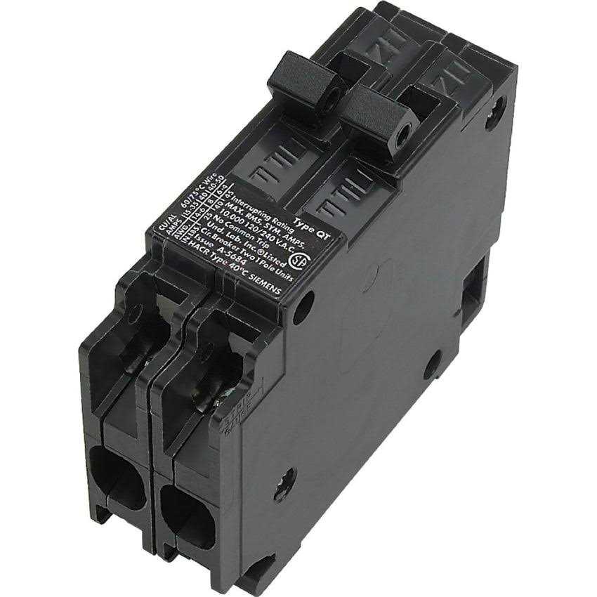 Siemens Q2020AFC 20A 120V 1-Pole Tandem CAFCI Type QTA Circuit Breaker - Zenithce