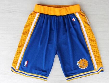 Golden State Warriors Blue Throwback Short - Zenithce