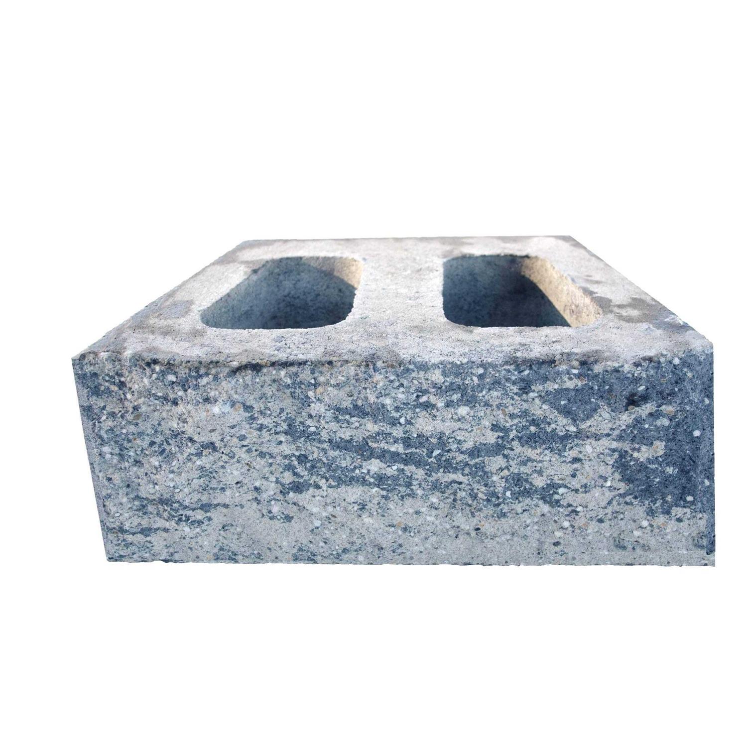 Lowe’s 16 x 6 x 10 Gray & Charcoal Basic Retaining Wall Block 17H2700GCH - Zenithce