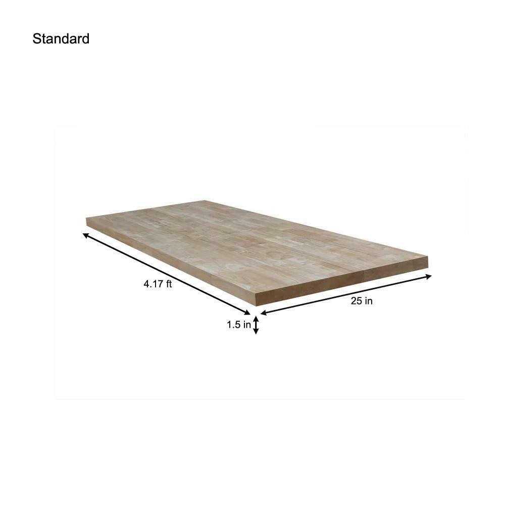 HARDWOOD REFLECTIONS The Quick Bench 4 ft. Folding Workbench UV Finish - Zenithce