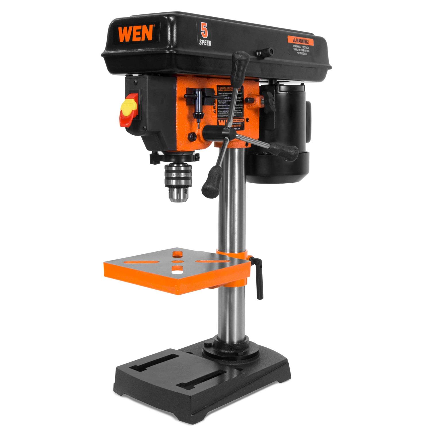WEN 2.3 Amp 8 in. 5-Speed Benchtop Drill Press - Zenithce