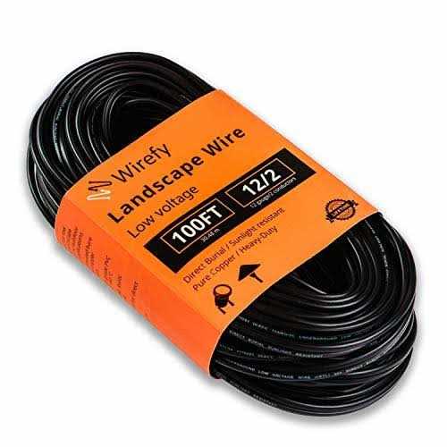 Wirefy Low Voltage Landscape Lighting Wire - Zenithce