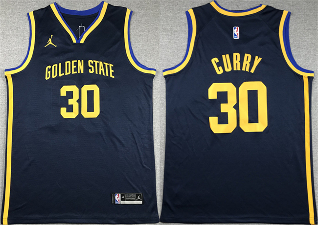 Golden State Warriors #30 Stephen Curry Black Stitched Jersey - Zenithce