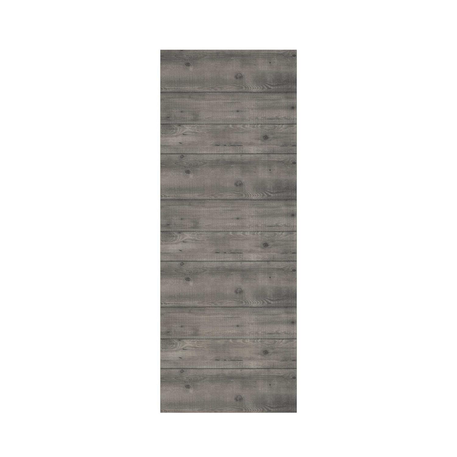 eightdoors 1-3/8 in. Hollow MDF and Pine Core Painted Wood Interior Barn Door Slab - Zenithce