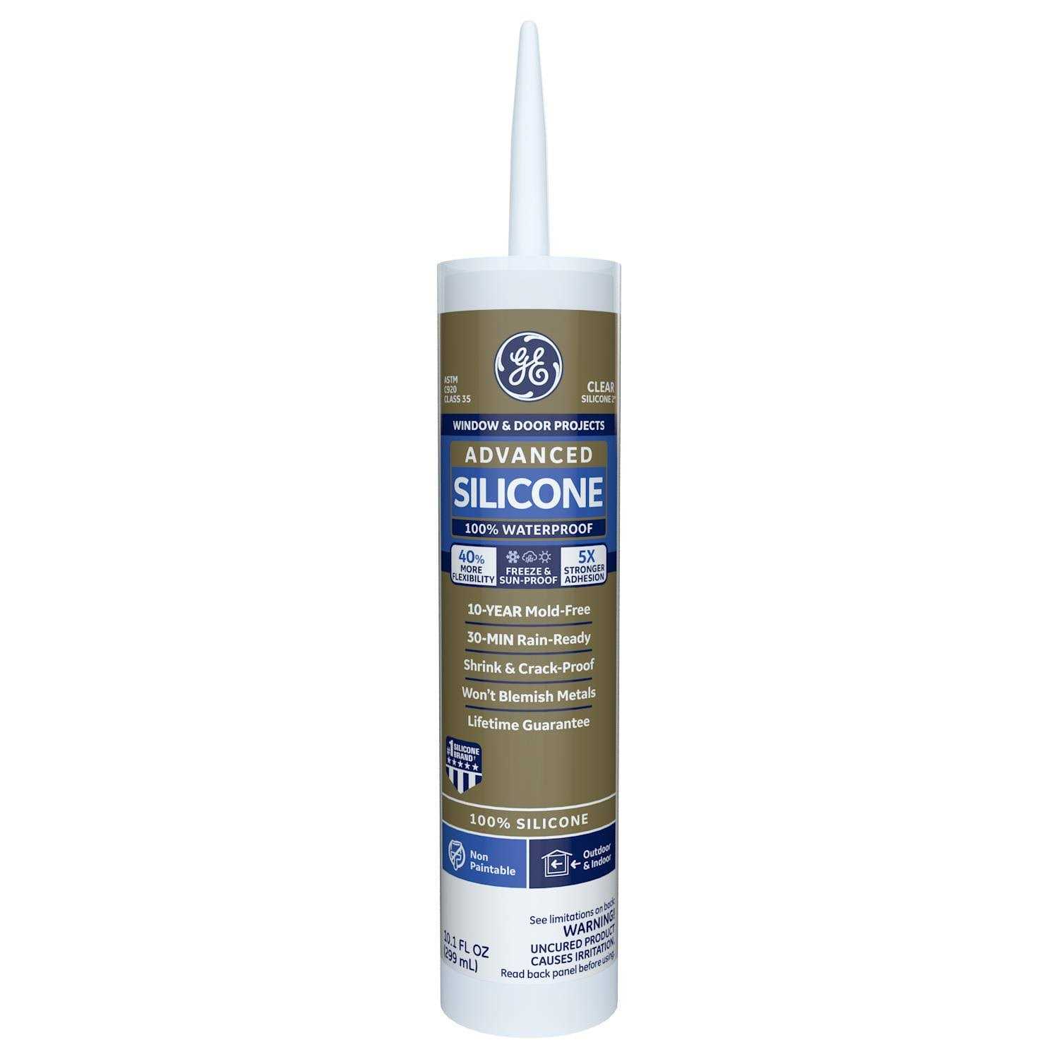 GE Advanced Silicone Kitchen & Bath Sealant GE5040 - Zenithce