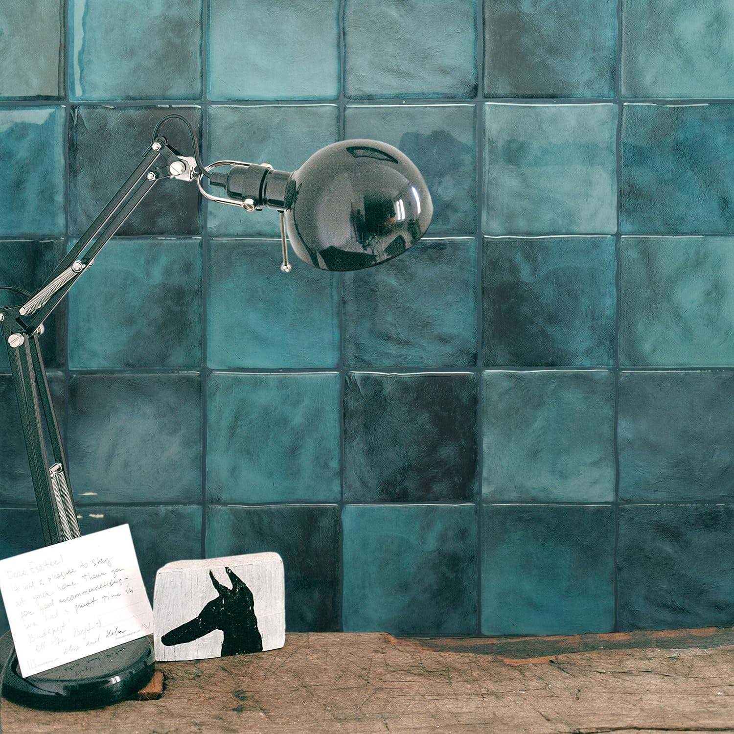 Smart Tiles Peel and Stick Backsplash 5 Sheets of 11.56 x 8.38 - Zenithce