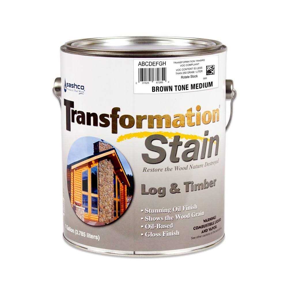 Transformation Log and Timber Stain 5 Gallon Pail Tone - Zenithce