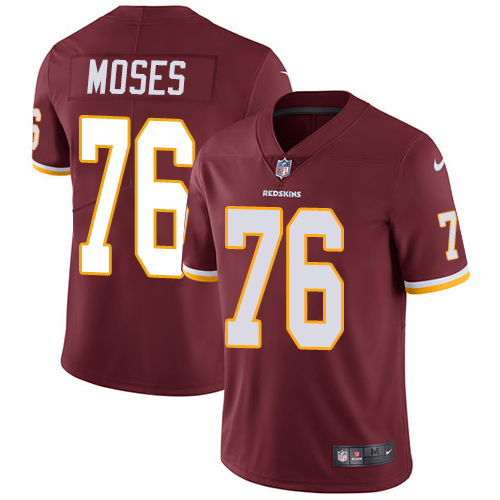 Washington Redskins #76 Morgan Moses Burgundy Red Vapor Untouchable Limited Stitched Jersey - Zenithce