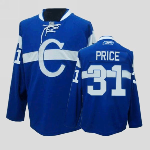 Canadiens #31 Carey Price Stitched Blue Jersey - Zenithce
