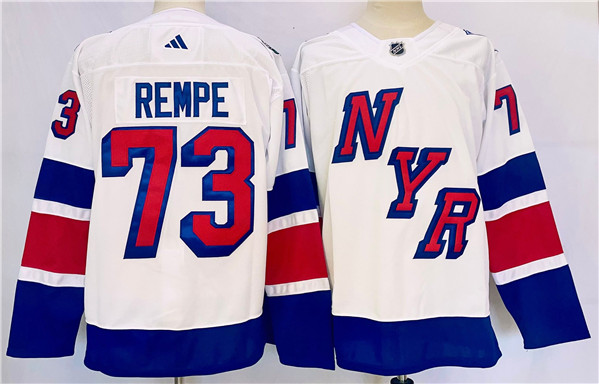 New York Rangers #73 Matt Rempe White 2023-2024 Stadium Series Stitched Jersey - Zenithce