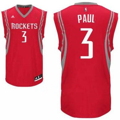 Houston Rockets #3 Chris Paul Red Stitched Adidas Revolution 30 Swingman Jersey - Zenithce