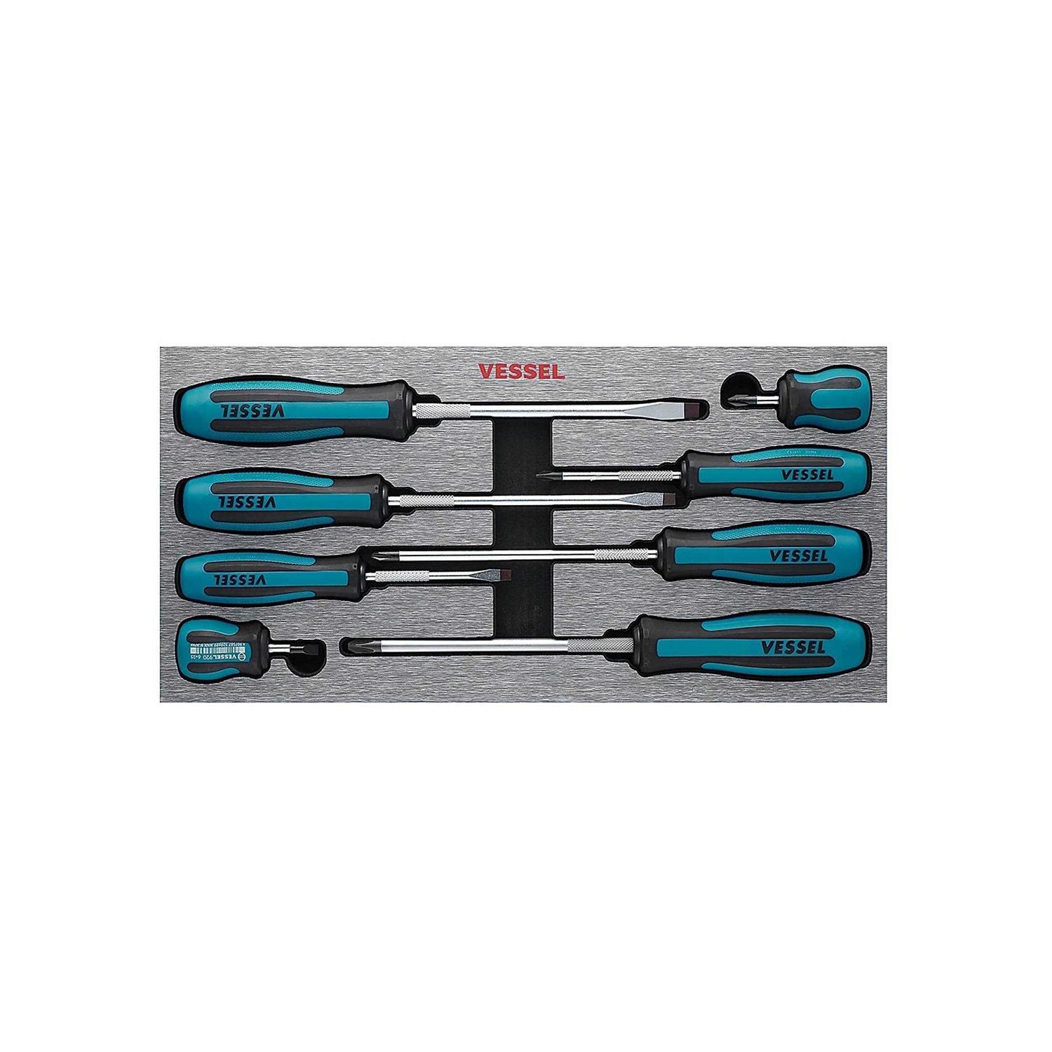 Vessel 550A8PTU ARMOR Screwdriver 8PC. Set - Zenithce