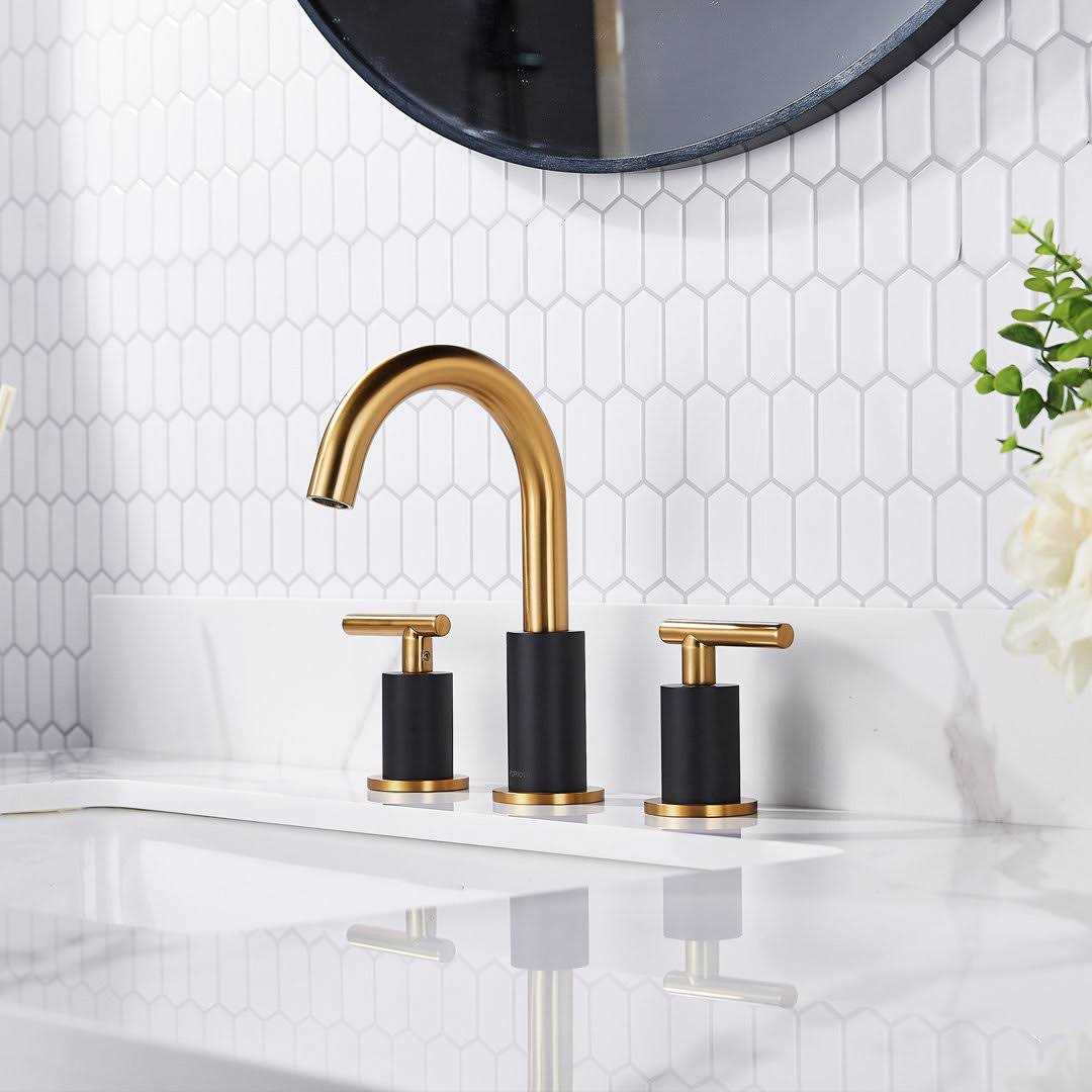 FORIOUS Single Handle Waterfall Bathroom Faucet with Waterfall Spout - Zenithce
