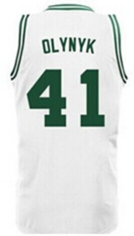 Boston Celtics #41 Kelly Olynyk White Swingman Jersey - Zenithce