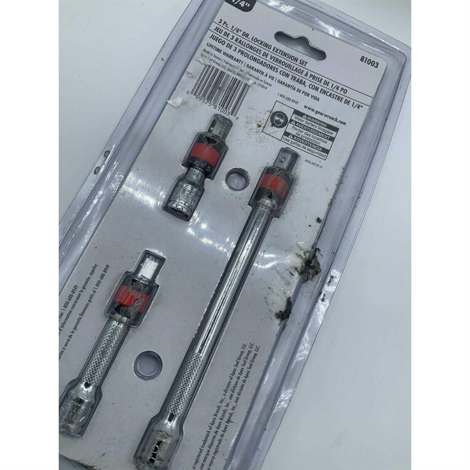 Gearwrench 80972 12-Point Mechanics Tool Set in 3 Drawer Box - Zenithce