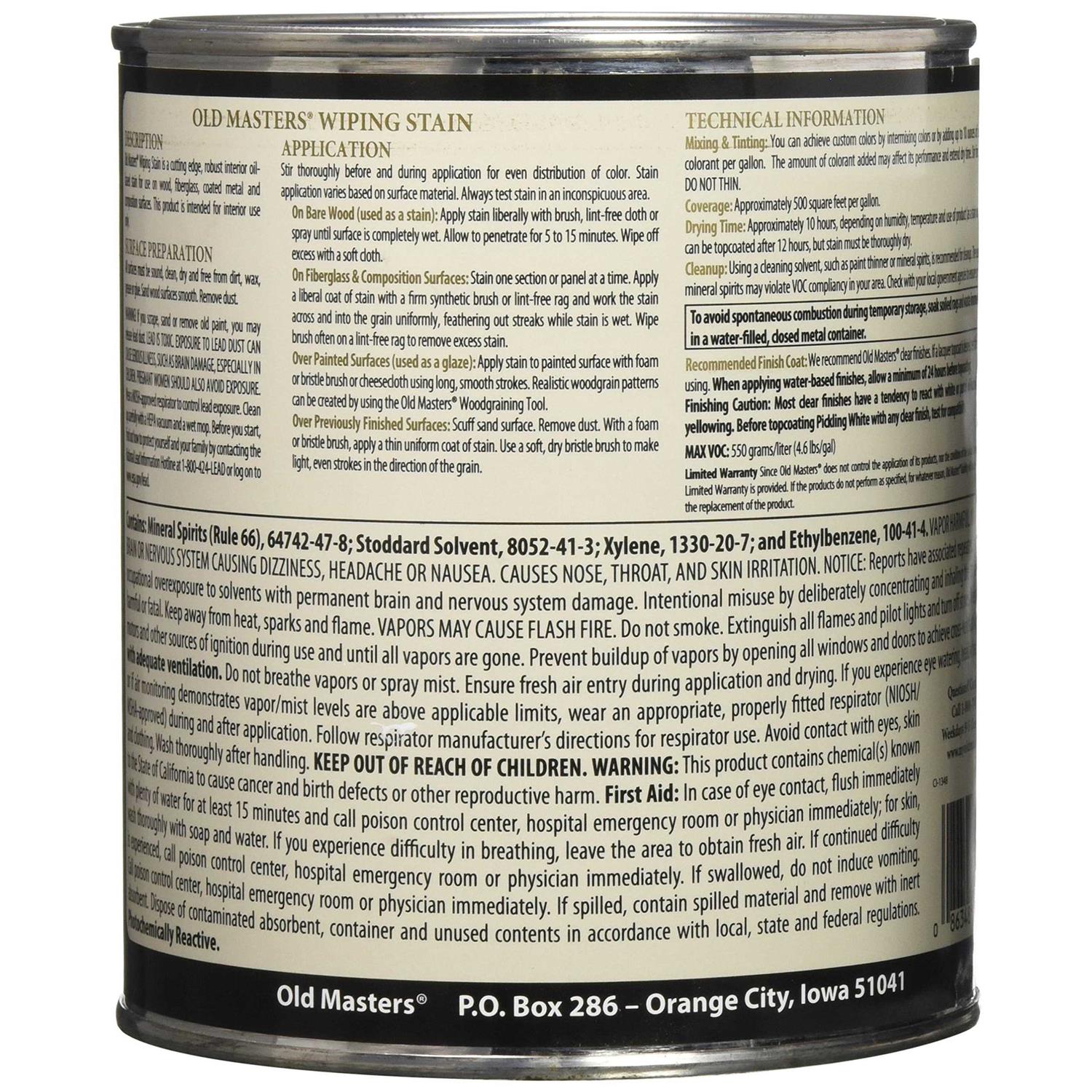 Old Masters Spar Marine Varnish - Zenithce