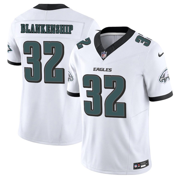 Philadelphia Eagles #32 Reed Blankenship White 2025 F.U.S.E. Vapor Untouchable Limited Football Stitched Jersey - Zenithce