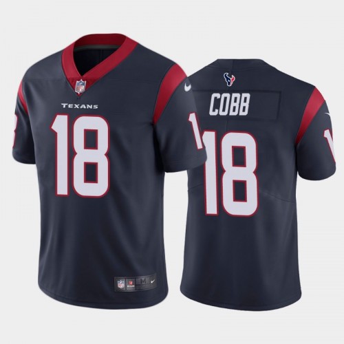 Houston Texans Navy #18 Randall Cobb Stitched Jersey - Zenithce