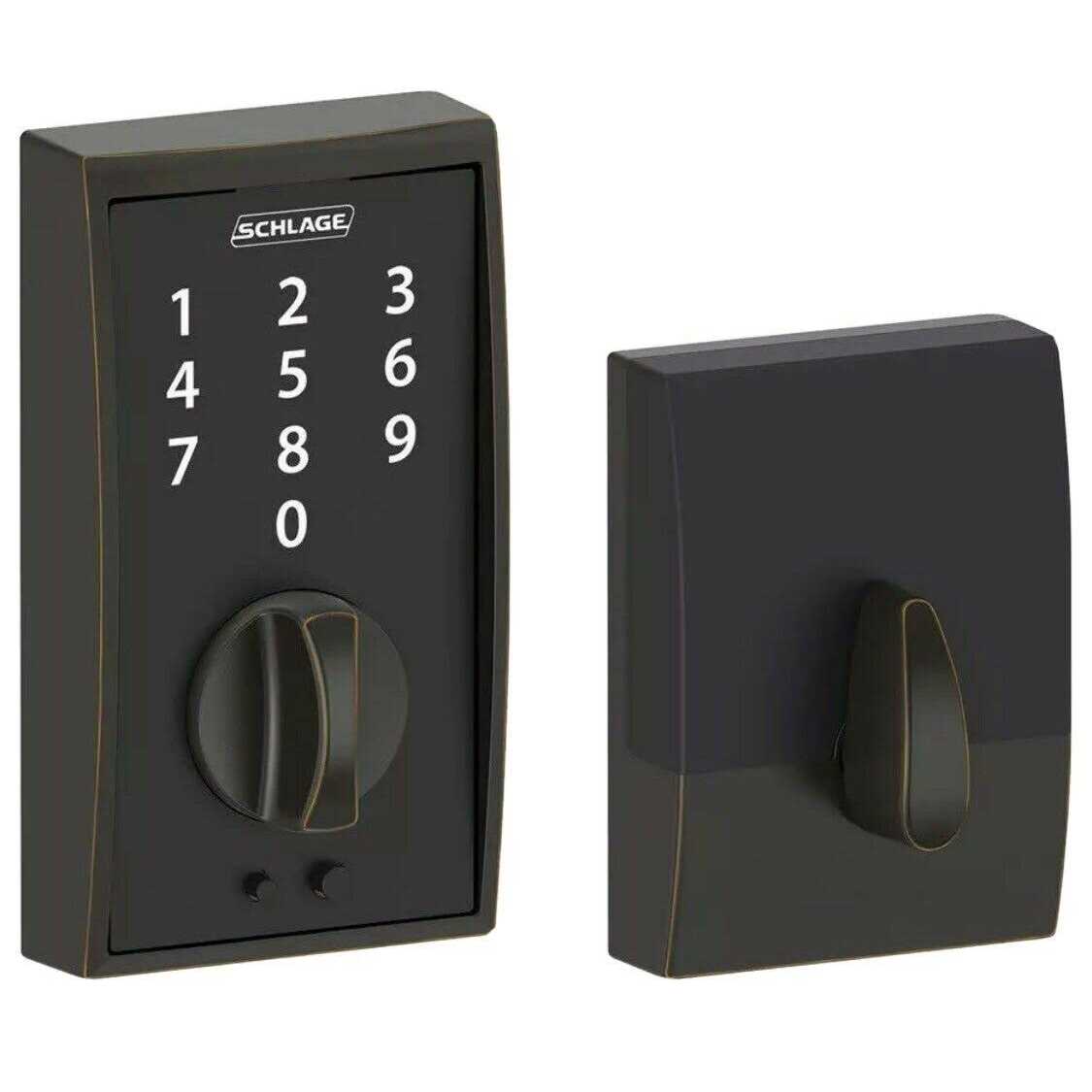 Schlage Century Touch Deadbolt - Zenithce