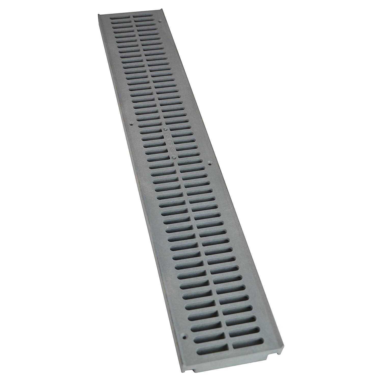 NDS Spee-D Channel Drains and Grates 10-ft L x 5-3/4-in W x 5-3/4-in dia Drain 400-10RTL - Zenithce