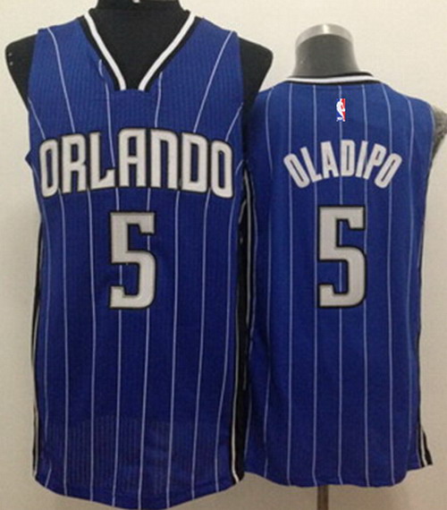 Orlando Magic #5 Victor Oladipo Blue Swingman Jersey - Zenithce