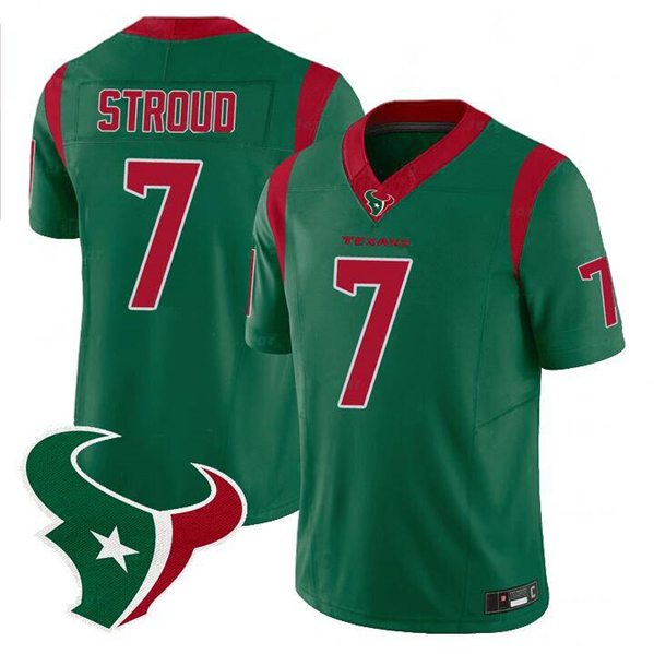 Houston Texans #7 C.J. Stroud Green 2024 F.U.S.E. Mexico Edition Stitched Limited Jersey - Zenithce