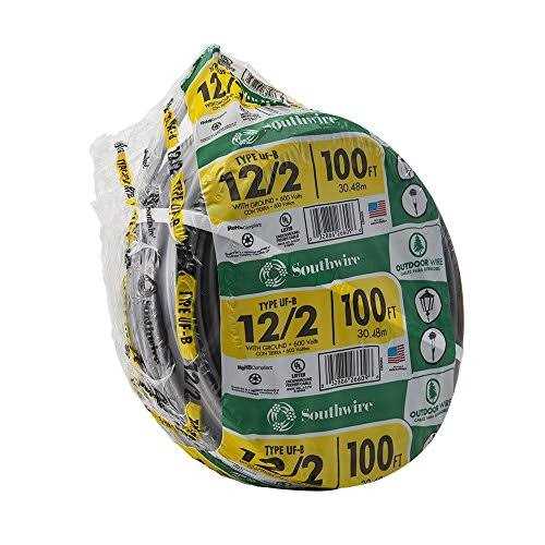 Southwire 13054222 14/2wg UF Wire 50-Foot - Zenithce