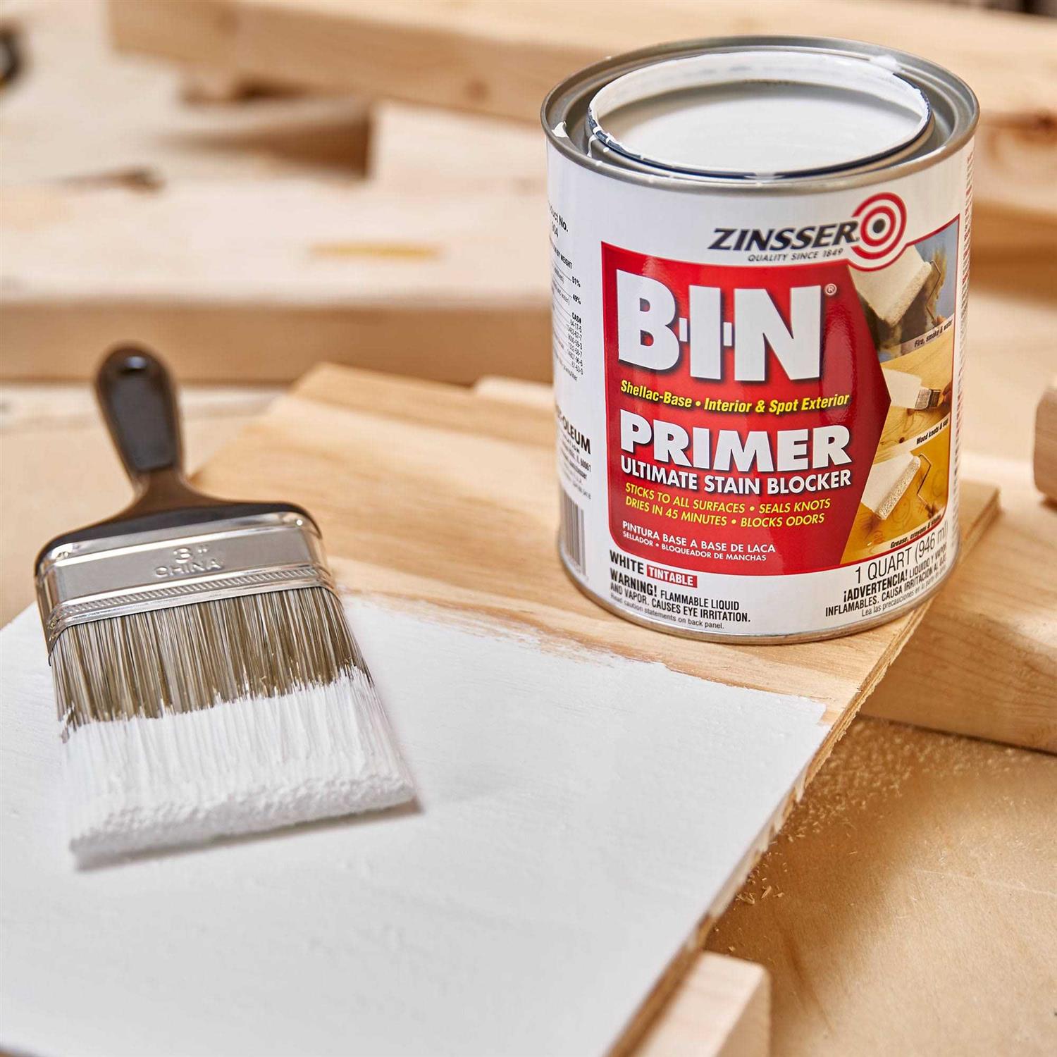 Zinsser B-I-N Primer-Sealer - Zenithce
