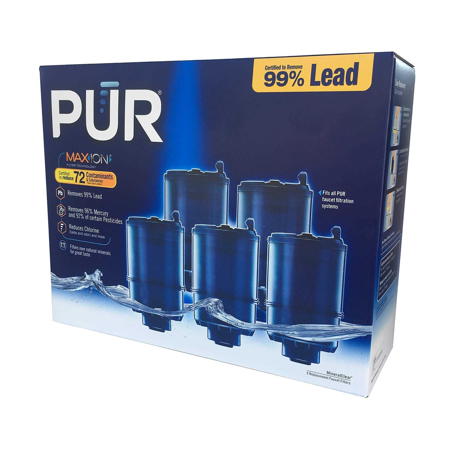 PUR Faucet Mount Mineral Clear Replacement Filter - Zenithce