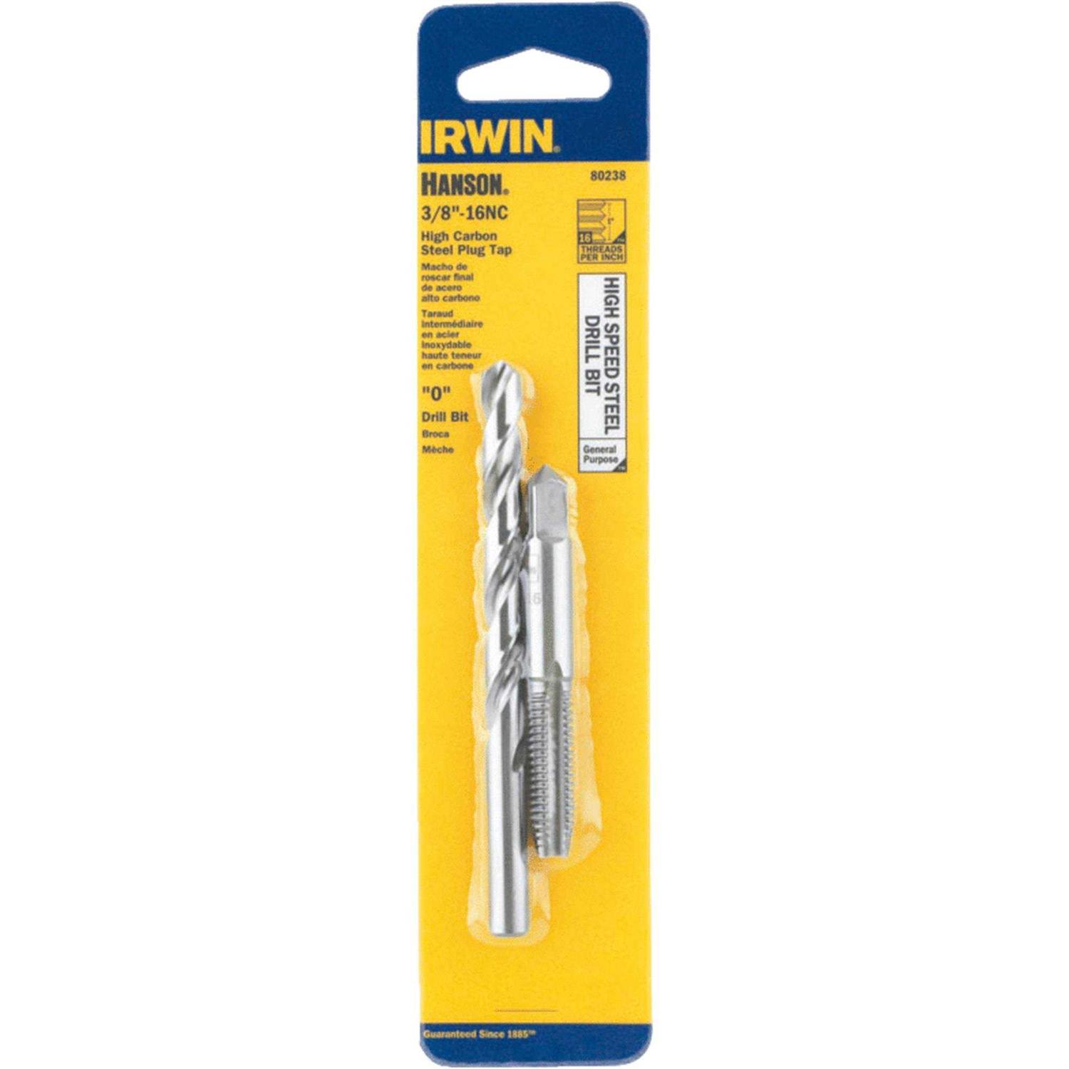 Irwin 80232 Hanson Tap and Drill Bit Set - Zenithce