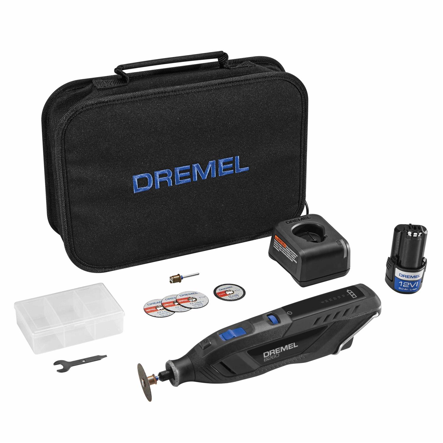Dremel 12V Cordless Brushless Smart Rotary Tool Kit 8260-5 - Zenithce